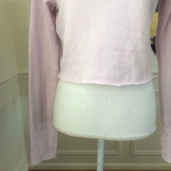 WILDFOX Pasé The Rosé Ivy Hoodie Crop NWT S - Picture 5 of 7